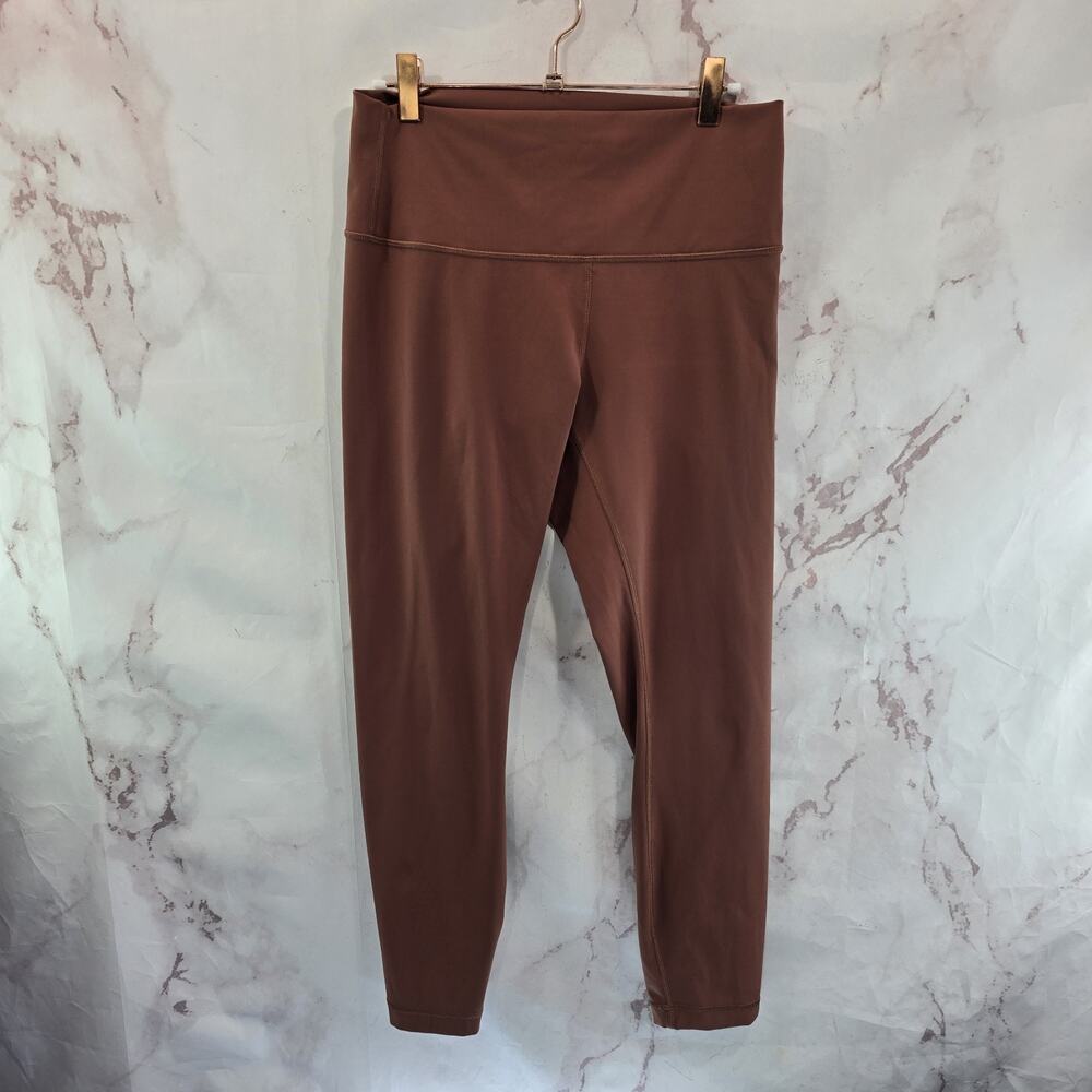 Lululemon Leggings Womens 10 Copper High Rise Wunder Under Full Luxtreme W5BPAS